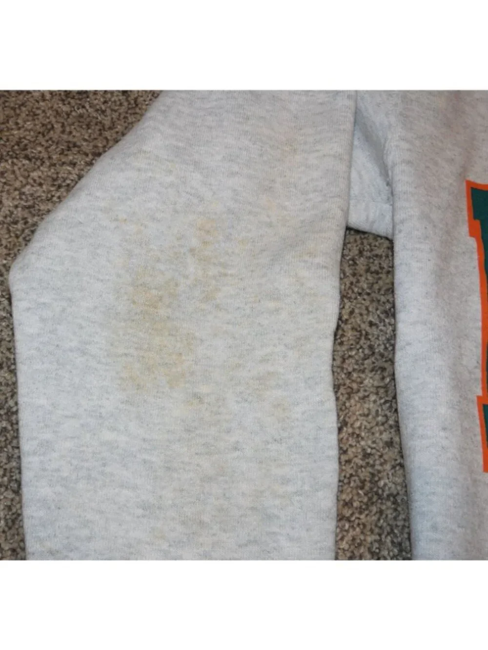 Vintage 1996 Dan Marino Miami Dolphins Pro Player Pullover Sweatshirt Youth XL